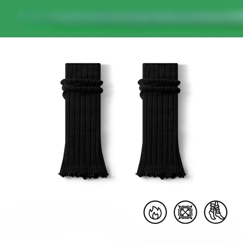 Female Autumn and Winter Warm Thickened Calf Knitted Pile Pile Stocking
