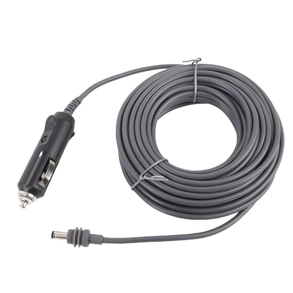 DC Car Power Cable for Mini Rectangular Satellite Charger to DC Replacement 18AWG IP68 Water Proof