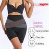 High-Waisted Tummy Control Seamless Pants with Anti-Slip Waistband & Steel Boning - Plus Size Body Shaping & Leg Slimming for Women