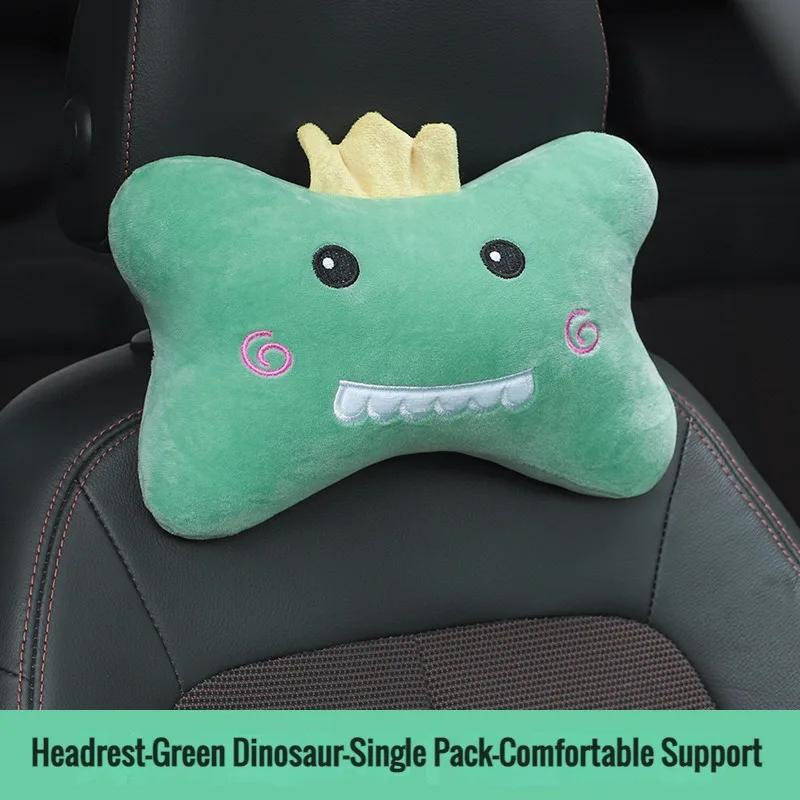 

Подушка-подголовник для шеи автомобиля, высокоэластичная пена с памятью, подушка для шеи сиденья, дышащий бархат, поддержка головы и шеи для сна