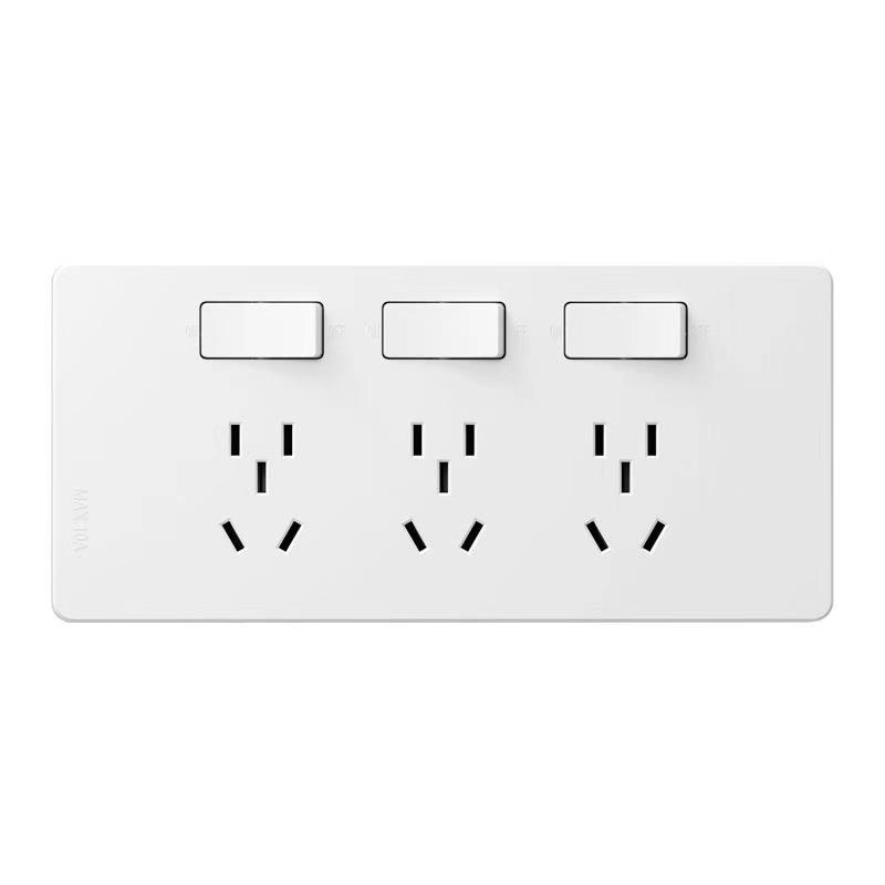 86 Type Multifunctional Wireless Socket Converter with Switch
