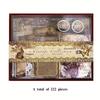 222pcs/Box Scrapbooking Supplies, Retro Gift Set, The Theme of Time in The Garden, Notes, Junk Journaling Supplies, Back to School Season Gifts
