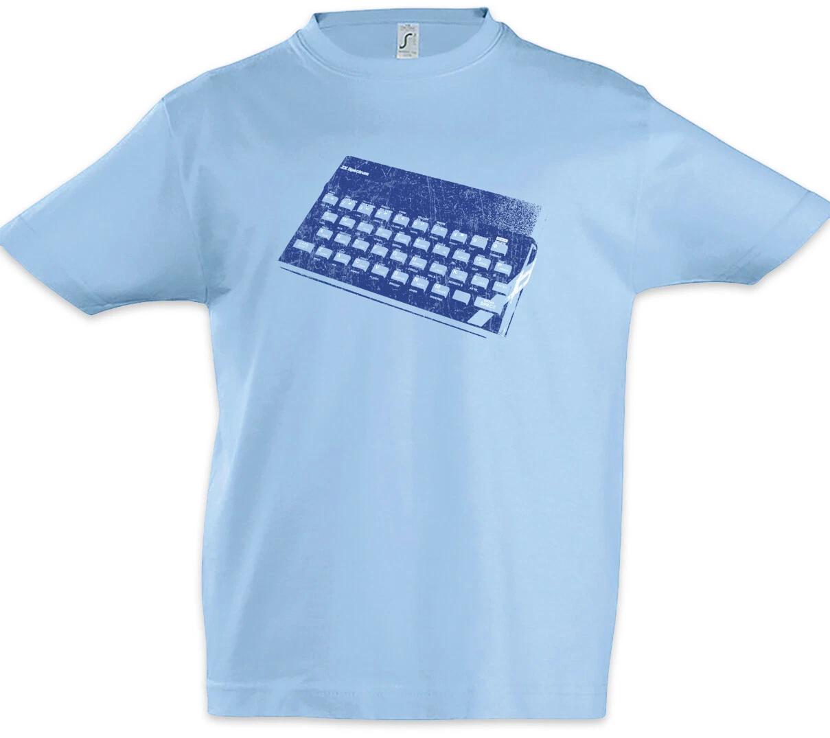Retro Computer Kids Boys T-Shirt Fun Nerd Computer Scientist Programmer Gamer- 140