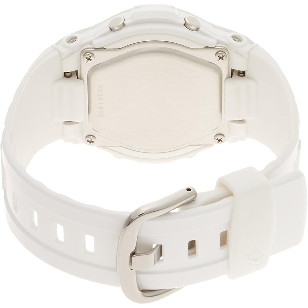 Casio Baby-G Solar Radio-Controlled Watch BGA-1100GR-7BJF Women's White