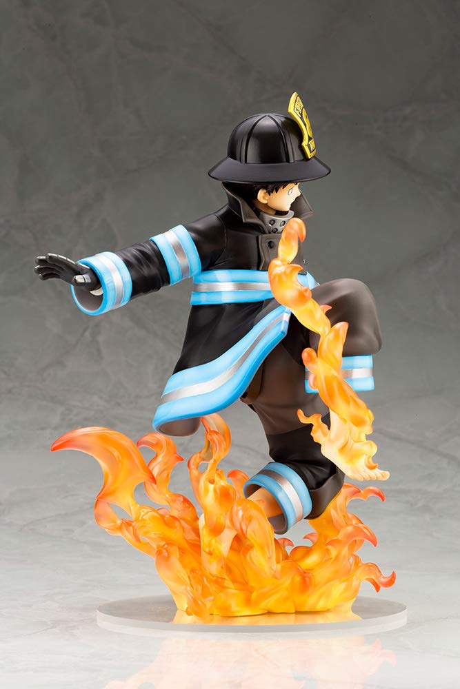ARTFX J Fire Force Shinra Kusakabe Scale PVC Painted Complete Figure 1/8