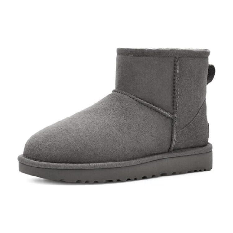UGG W Classic Mini Ii Fleece Lined Gray Women's 1016222-GREY