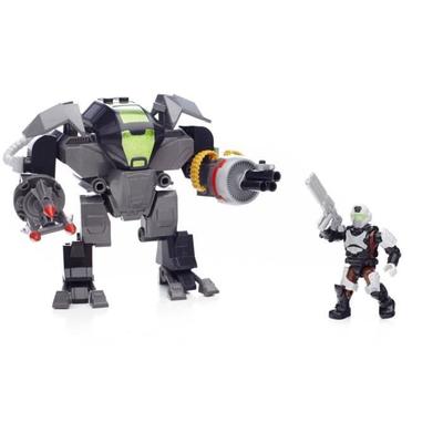 Construction Toy - Megabloks - Cyclops Heavy Assault - 76 Pieces - Single Color - 14 Years and Up