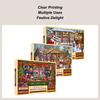 24 Days Jigsaw Puzzles Advent Calendar 1008 Puzzle Christmas Countdown Calendar Puzzle Toy Cardboard Material Stocking Stuffers