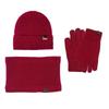 Ailan Huijia CH Fleece-Lined Winter Hat, Neck Warmer & Touchscreen Gloves Set