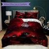Persona Pattern Bedding uilt Set uilt Cover Pillowcase Home Decoration Birthday Gift (1 * duvet cover + 2 * pillowcase without core)106