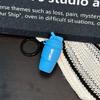 Eco Mini Gummi Pickleball Schläger Schlüsselanhänger - Sportrucksack Anhänger
