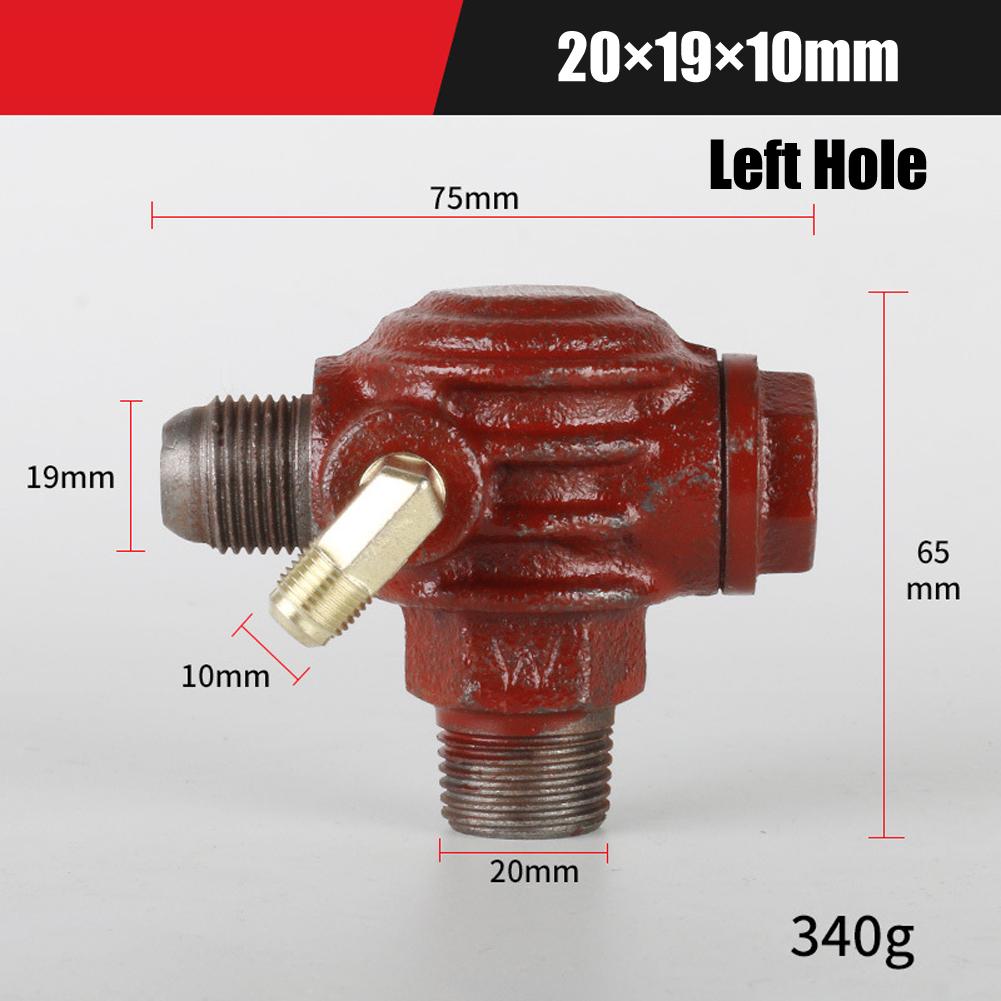 Reliable Iron Male Thread Check Valve for Air Compressor and Air Pump 3 Port