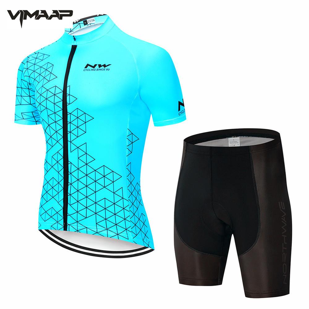 Cross-border NW New Cycling Suit Summer Short-sleeved Top Men's Road Bike Large Size Quick-drying Perspiration Breathable