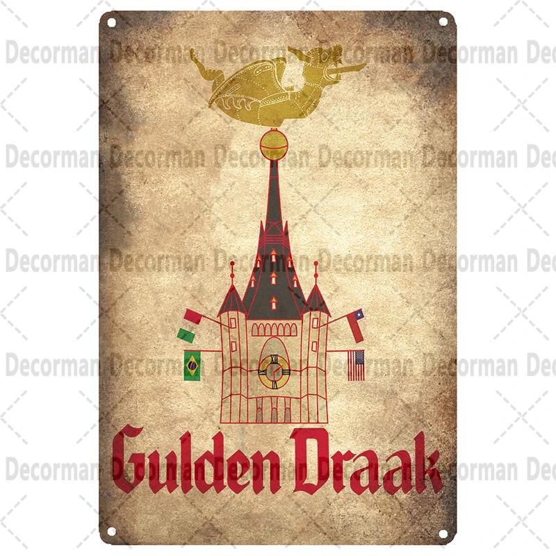 [ Mike86 ] Birra Belga PALM FILOU Cartello Metallico Poster Pittura Negozio Pub Decorazione LTA-3187 20*30 CM decoro vintage