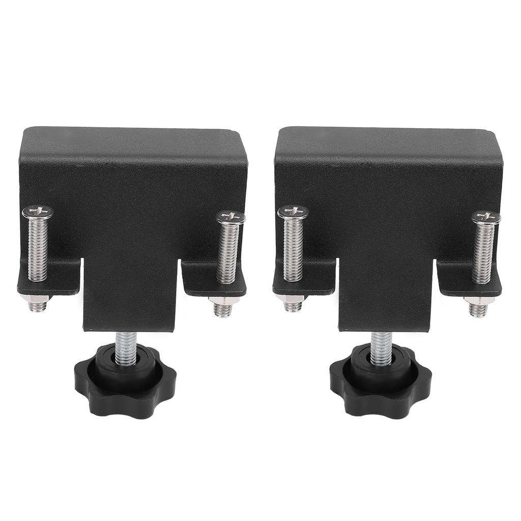2PCS   Cabinet Clamp Stainless Steel Anti Slip Drawer Front Installation Clamps for Accurate Positioning Woodworking