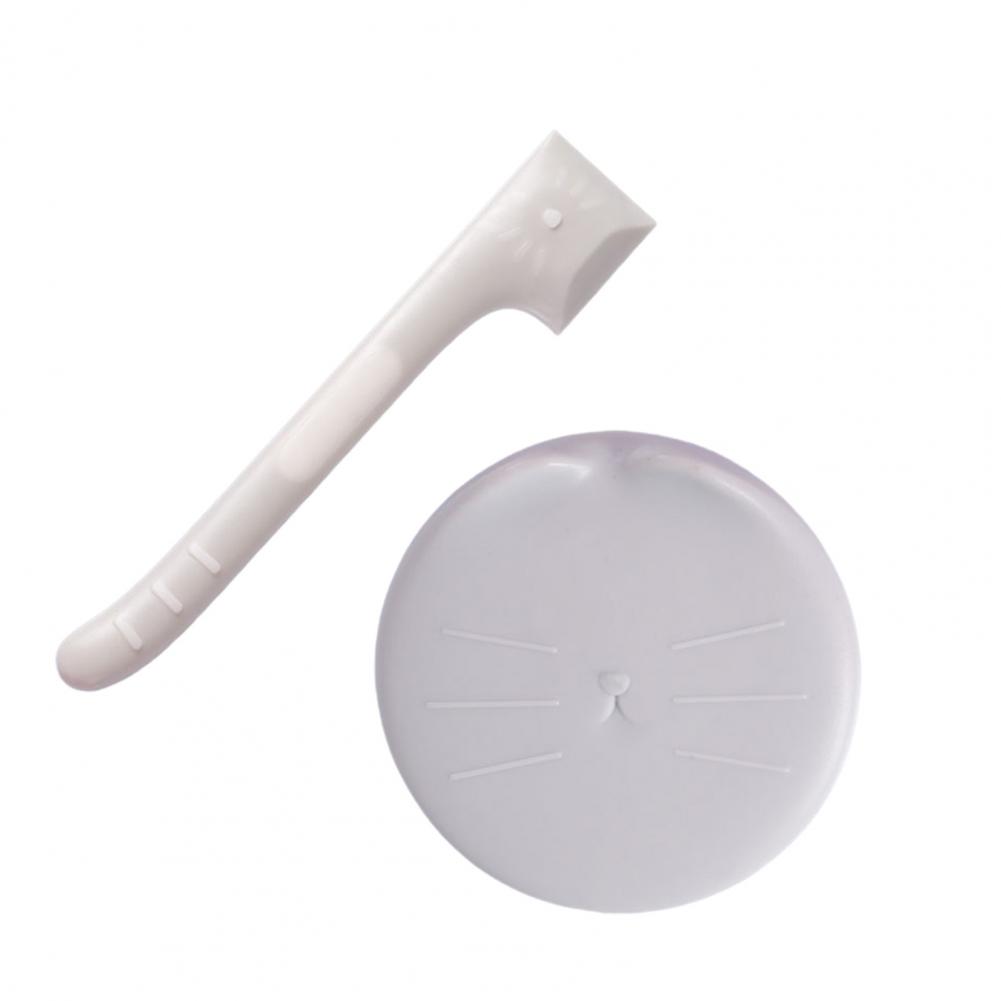 

Силиконовые крышки для банок с кормом для домашних животных Крышка для корма для кошек и собак Универсальная крышка для корма для домашних животных без BPA с ложкой Храните корм для кошек и собак с герметичными крышками серый