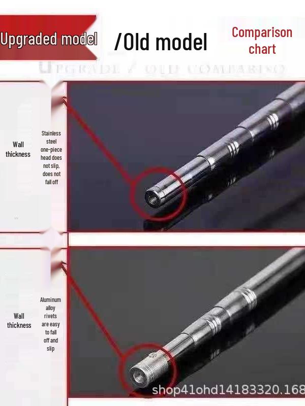 Telescopic Super Hard Outdoor Fishing Spear & Landing Net Pole