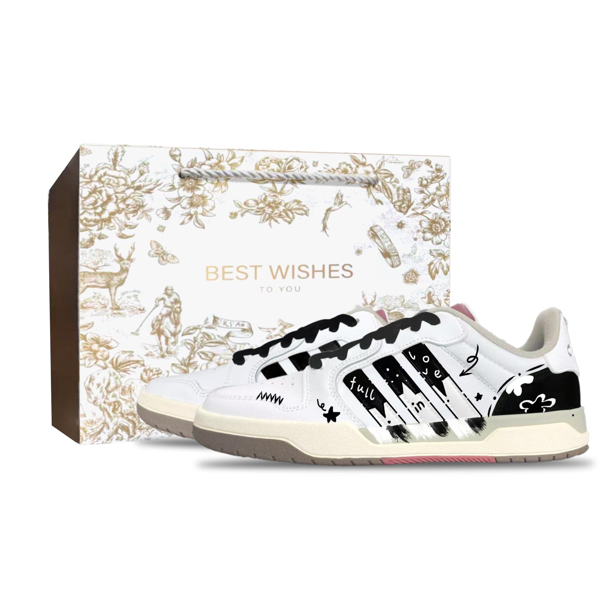 Adidas Neo Entrap Lightweight And Breathable Low top Skateboard Shoes Unisex JQ3926(team1780-) 36