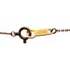 Used Yondoshi 4 Diamond Necklace Gold K10 Diamond Jewelry