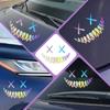Dämon Lächelndes Gesicht Autoaufkleber Heckscheibe Reflektierender Autoaufkleber Lustige Autokarosserie Styling Dekoration Fensteraufkleber