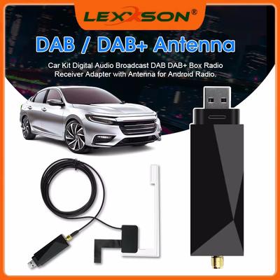 Für Universal DAB + Antenne Mit USB Adapter Android Auto Radio GPS Stereo Receiver Player