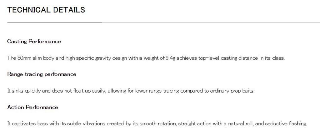 Duo Realis Spin Bait 80 spinbait spybait Sinking Lure ACCZ278 (2037)