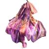 New gradual change simulation silk scarf purple high-end soft yarn scarf commuting large size temperament shawl silk scarf fashion