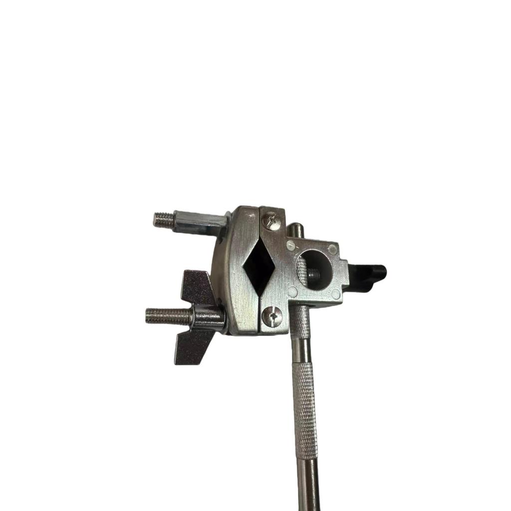 Acessórios para bateria: Presilha para Cowbell, Empilhador de Pratos, Suporte para Chimbal/Pratos, Conector de Prato de Água, Grampo para Haste Reta