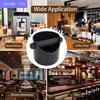 Coffee Knock Box Shock-Absorbent Durable Barista Style Knock Box with Removable Knock Bar and Non-Slip Base Gift