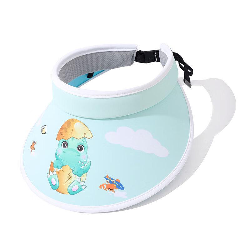 MEET SUNNY Kids  Cartoon Wide-Brim Sun Visor Size 1
