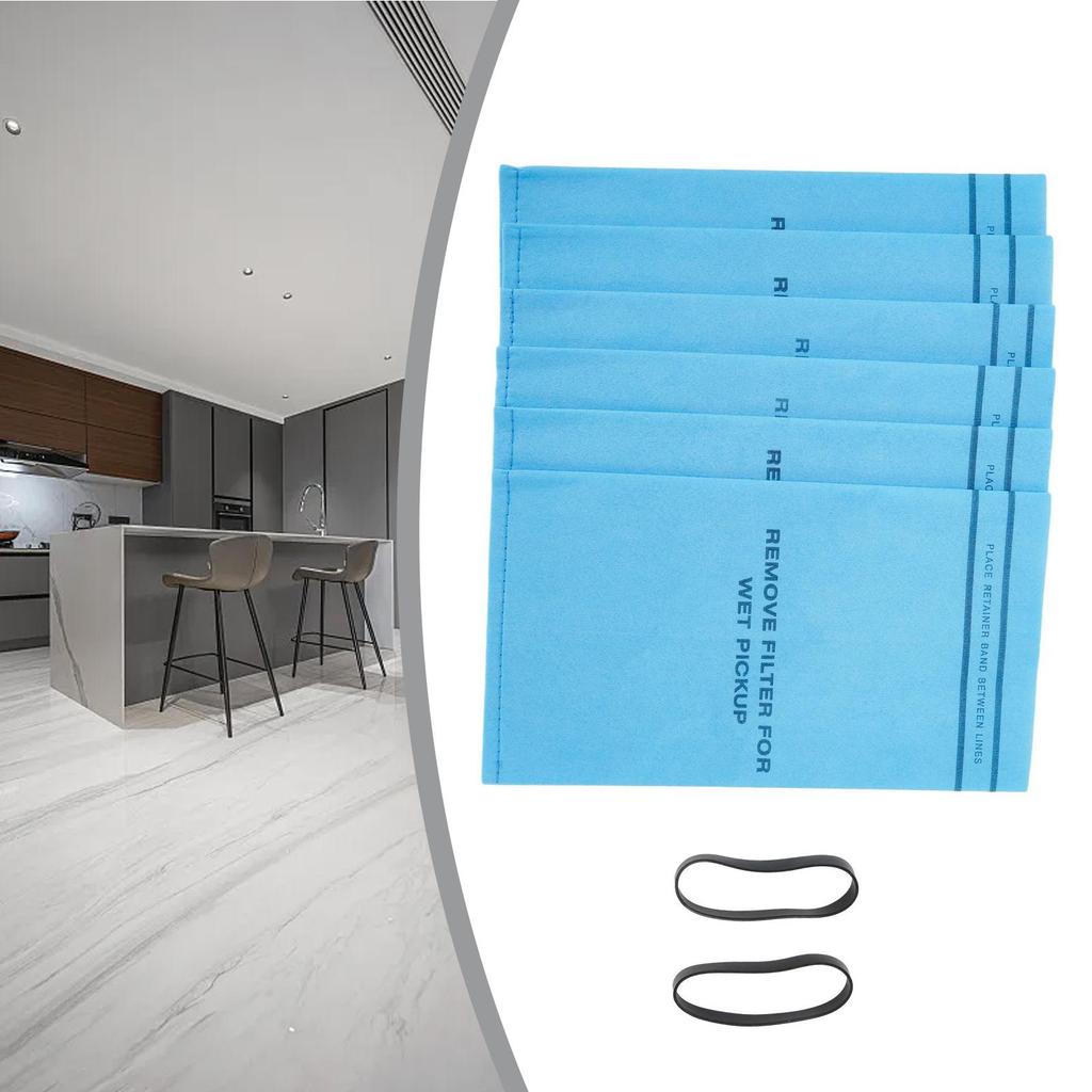 Filter Bags Fit 2.5 Gallon Vacuum For 4 Gallon WS0400SS.