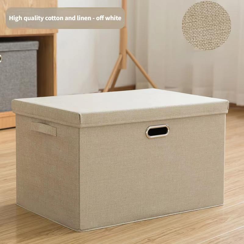 Multifunctional Large Capacity Storage Wardrobe Containers Foldable Clothes With Lid Organizer Modern Basket Collapsible Toy Storage