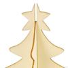 Christmas Tree Wood Slices Painting Set Graffiti Crafts Smooth DIY Art