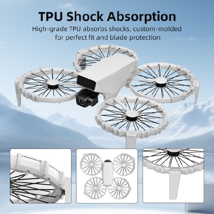 Drones Propeller Bumper Anti-Collision Protectors TPU Propeller Protections Guard For Flip UAV