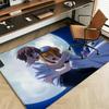 Anime H-Higurashi When They Cry Floor Mat Soft Flannel Floor Mat  Suitable for Entryways, Living Rooms, Bedrooms, and Bathrooms