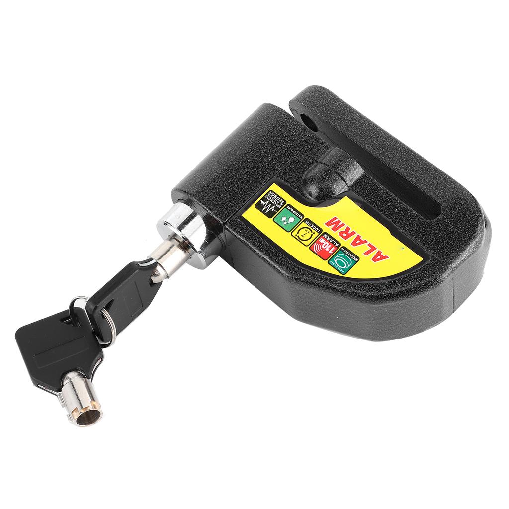 Wheel Disc Brake Lock AntiTheft Security Alarm Universal Motorcycle Scooter Accessory