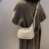 Vintage Half-moon Shoulder Bag For Women Soft Leather Underarm Bag New Crossbody Handbag Luxury Brands Armpit Bag