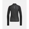 Reebok Running Half Zip Up T Shirt  W    Black  100075413