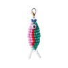 Cross-Border Fish Pendant: Handmade Beaded Dopamine Keychain Accessory