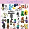 Set de Jucării Cărămizi de Construit Mini Figurine Lumea Mea 29 Piese din Plastic Înălțime 4,5 cm
