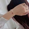 Baroque Natural Freshwater Pearl Beaded Bracelet Women's High-end Sense Light Luxury Niche Design Sense Versatile Jewelry