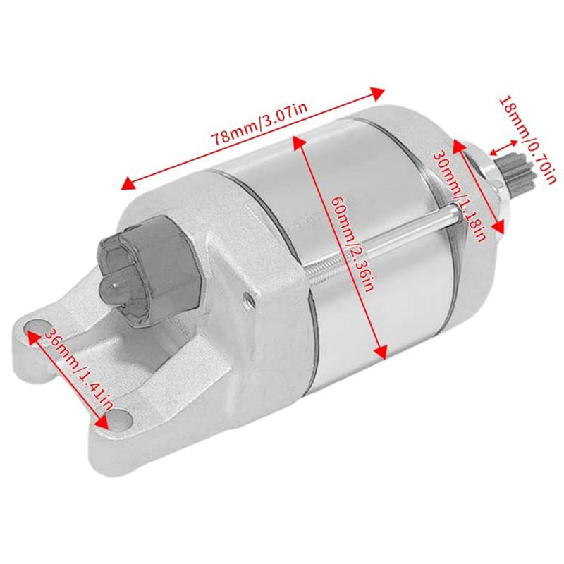 

Motorcycle Electrical Engine Starter Motor For Honda CRF250 CRF250R CRF250RX - Replace OEM:31200-K95-A41 31200-K95-A21 Honda CRF250