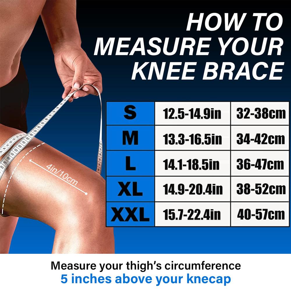 1Pc Knee Pads Braces Sports Support Kneepad With Adjustable Straps For Arthritis Joints Protector Fitness Compression Sleeve