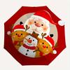 1 Stück Weihnachts-Nikolaus Automatisches Öffnungs-/Schließschirm, Ideales Geschenk für Fans zum Geburtstag, Weihnachten, Trendige Mode y250828055