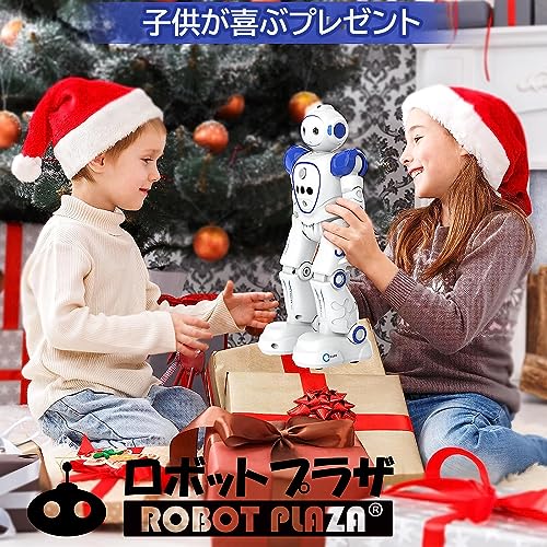 ROBOT PLAZA Humanoid Robot Toy, Walks, Speaks English, Kids' Toy, Boys' Birthday Gift, Educational Toy, Rechargeable, Japanese Instruction Manual