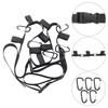Portable Travel Clothesline, Adjustable Travel Camping Clothesline with 5pcs Hooks for Outdoor and Indoor Use