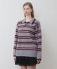 MICANE Toby Striped Collar Knit