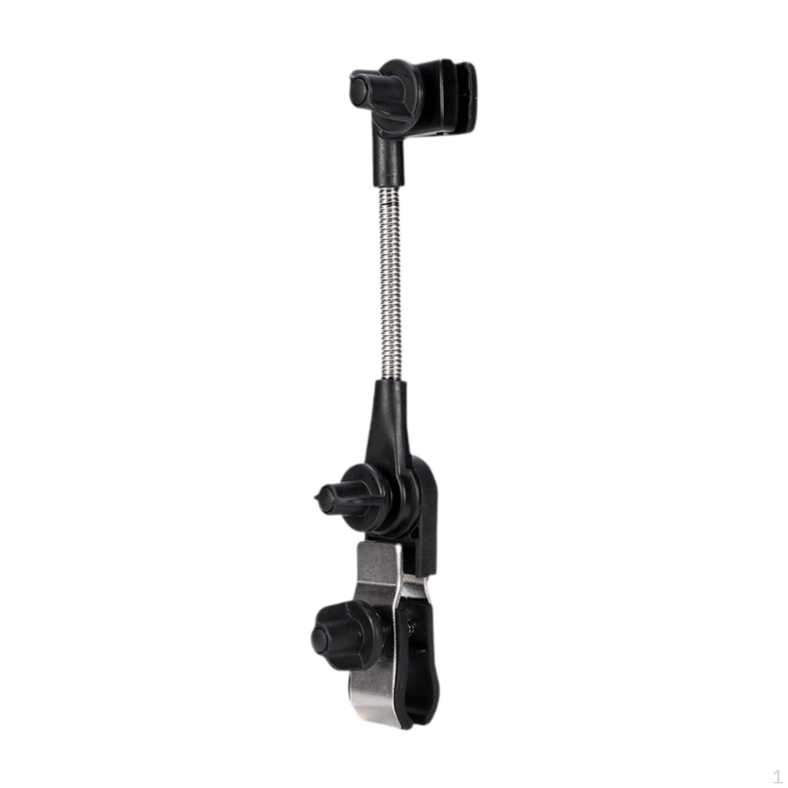 Carriage Umbrella Holder Universal for Daily Outings 360° Adjustable Clamp