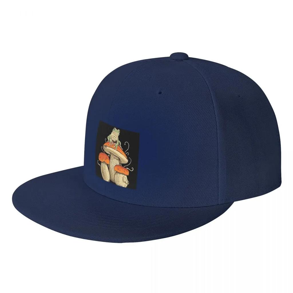 Boho Mushroom Frog Baseball Caps Snapback Fashion Baseball Hats Breathable Casual Casquette Outdoor for Unisexs And Womens