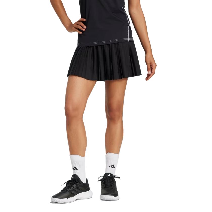 Adidas Club Fitted Versatile Refreshing Simple Skirt Pants Casual Skirt Women Skirts Black JD6117